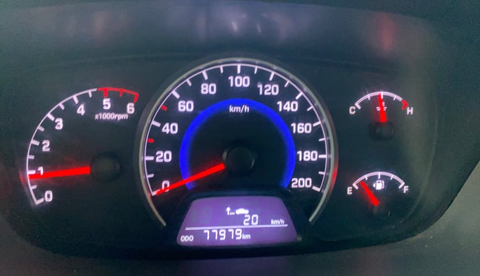 2016 Hyundai Grand i10 SPORTZ 1.1 CRDI, Diesel, Manual, 77,957 km, Odometer Image