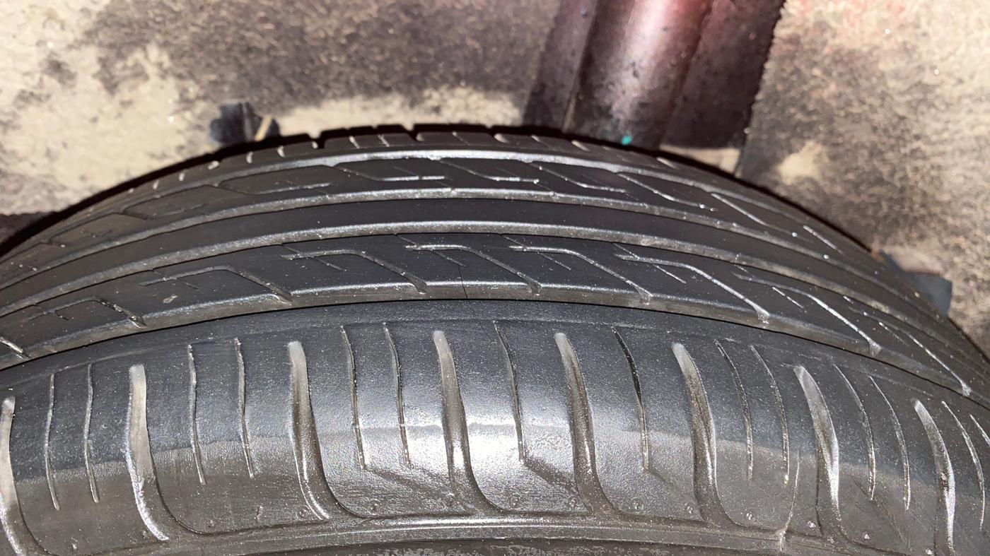 2019 Maruti Baleno DELTA PETROL 1.2, Petrol, Manual, 78,189 km, Left Rear Tyre Tread