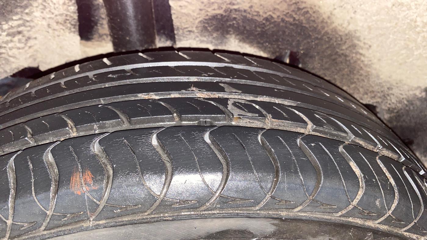 2019 Maruti Baleno DELTA PETROL 1.2, Petrol, Manual, 78,189 km, Right Rear Tyre Tread
