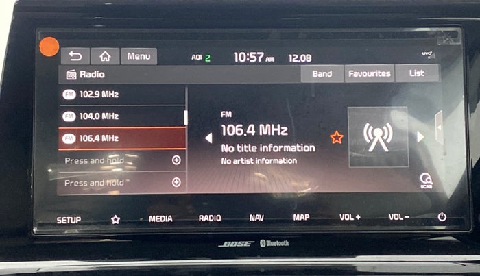 2019 KIA SELTOS 1.5 GTX+ AT, Diesel, Automatic, 10,639 km, Infotainment System