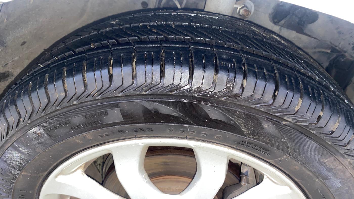 2013 Honda Amaze 1.2L I-VTEC VX, Petrol, Manual, 21,270 km, Right Front Tyre Tread