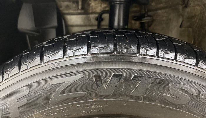 2015 Datsun Go Plus T, Petrol, Manual, 80,669 km, Left Front Tyre Tread