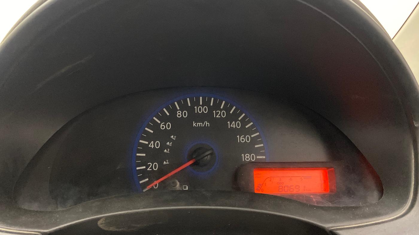 2015 Datsun Go Plus T, Petrol, Manual, 80,808 km, Odometer Image