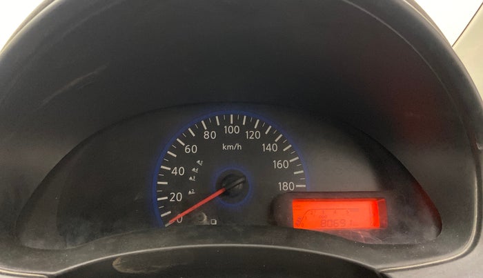 2015 Datsun Go Plus T, Petrol, Manual, 80,669 km, Odometer Image