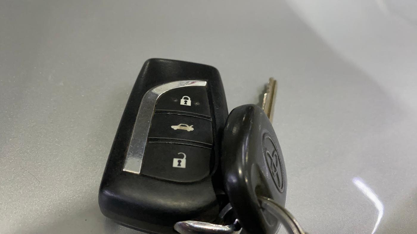 2020 Toyota YARIS J MT, Petrol, Manual, 53,019 km, Key Close Up