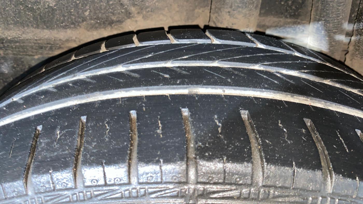 2020 Toyota YARIS J MT, Petrol, Manual, 53,019 km, Left Rear Tyre Tread
