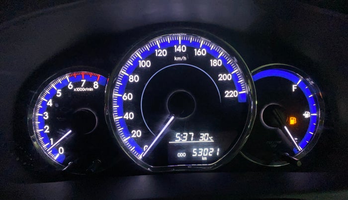 2020 Toyota YARIS J MT, Petrol, Manual, 53,019 km, Odometer Image