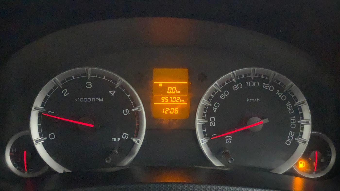 2012 Maruti Swift Dzire VDI, Diesel, Manual, 95,702 km, Odometer Image