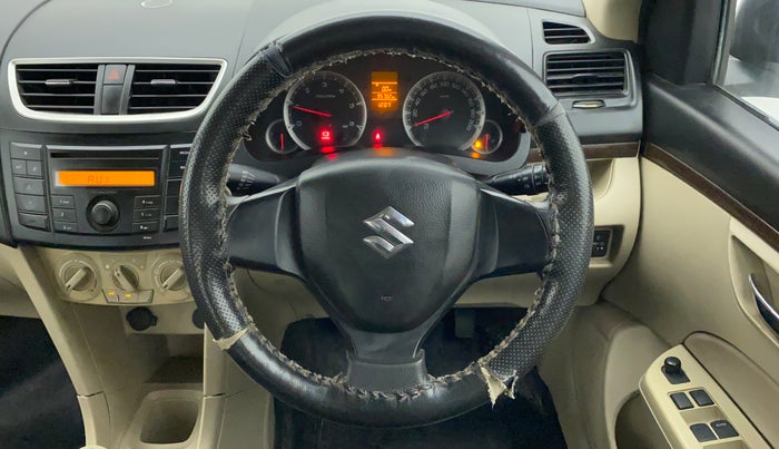 2012 Maruti Swift Dzire VDI, Diesel, Manual, 95,702 km, Steering Wheel Close Up