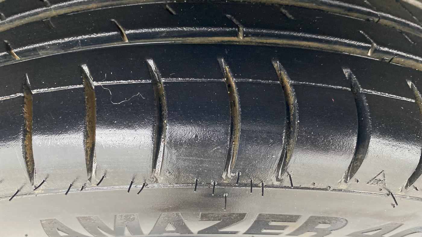 2014 Datsun Go T, Petrol, Manual, 56,119 km, Left Front Tyre Tread
