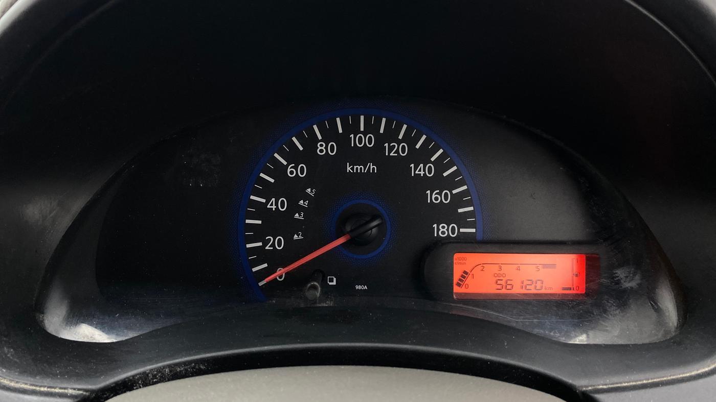 2014 Datsun Go T, Petrol, Manual, 56,119 km, Odometer Image