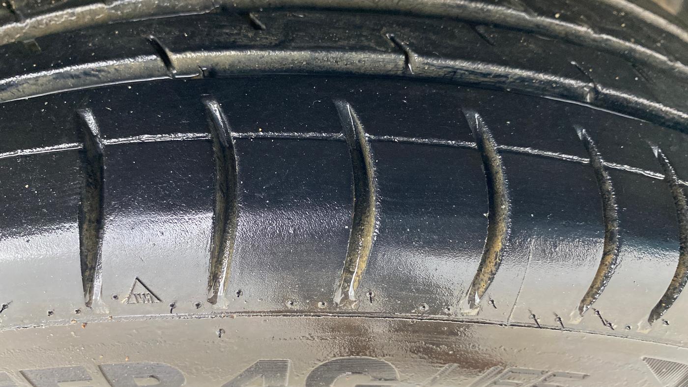 2014 Datsun Go T, Petrol, Manual, 56,119 km, Right Front Tyre Tread