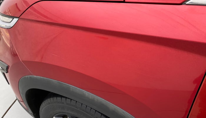 2020 MG HECTOR SHARP 1.5 DCT PETROL, Petrol, Automatic, 37,484 km, Left fender - Slightly dented