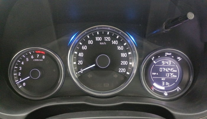 2018 Honda City 1.5L I-VTEC V MT, Petrol, Manual, 74,240 km, Odometer Image