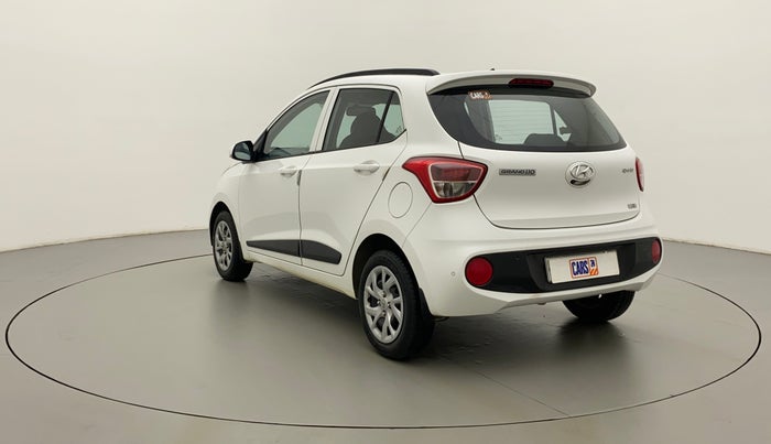 2019 Hyundai Grand i10 SPORTZ 1.2 KAPPA VTVT, Petrol, Manual, 26,498 km, Left Back Diagonal