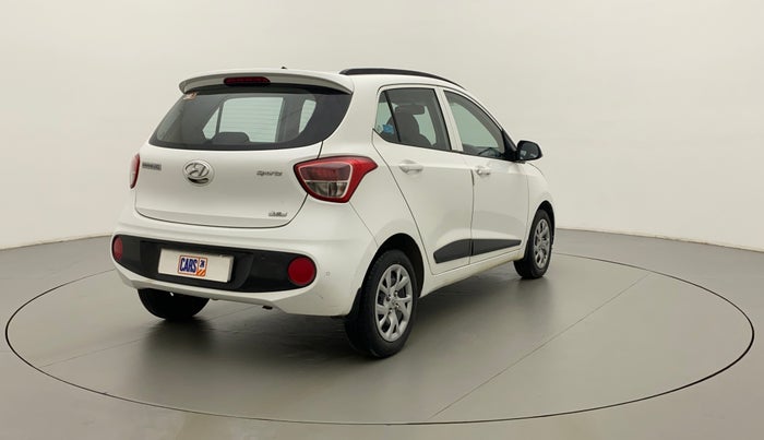 2019 Hyundai Grand i10 SPORTZ 1.2 KAPPA VTVT, Petrol, Manual, 26,498 km, Right Back Diagonal