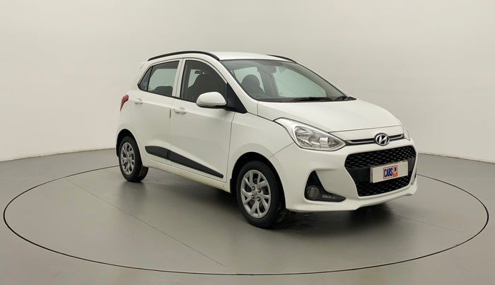 2019 Hyundai Grand i10 SPORTZ 1.2 KAPPA VTVT, Petrol, Manual, 26,498 km, Right Front Diagonal