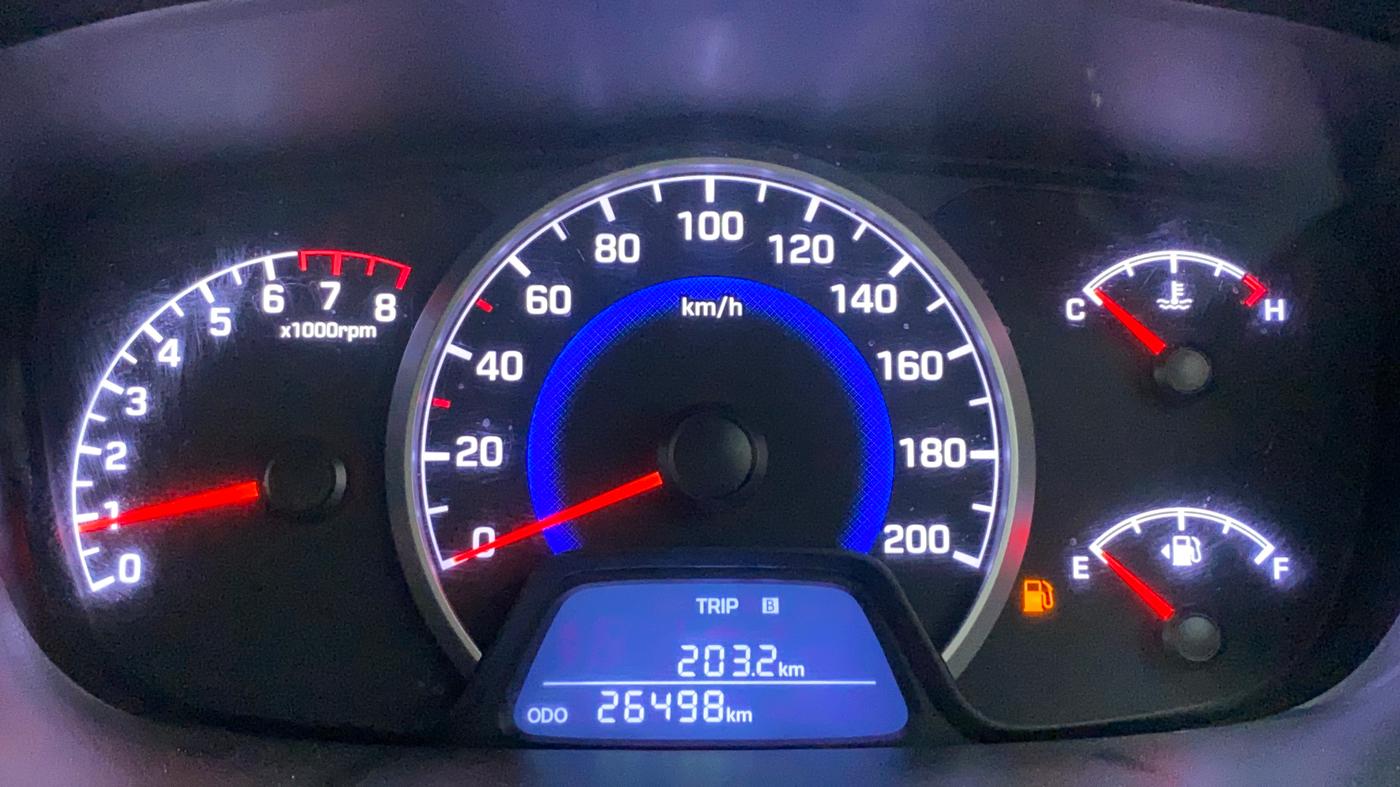 2019 Hyundai Grand i10 SPORTZ 1.2 KAPPA VTVT, Petrol, Manual, 26,498 km, Odometer Image