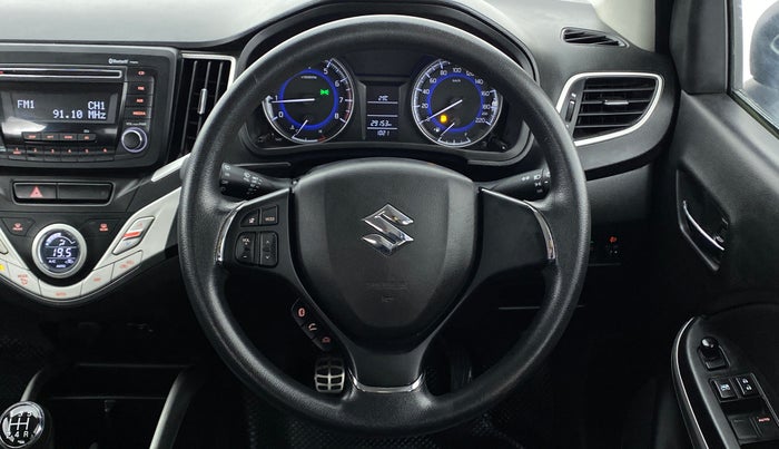 2018 Maruti Baleno DELTA 1.2 K12, Petrol, Manual, 29,199 km, Steering Wheel Close Up