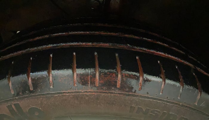 2018 Maruti Baleno ALPHA PETROL 1.2, CNG, Manual, 31,431 km, Left Front Tyre Tread