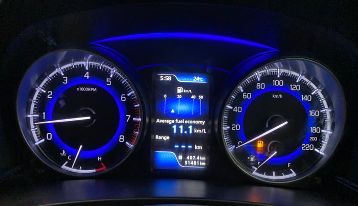 2018 Maruti Baleno ALPHA PETROL 1.2, CNG, Manual, 31,431 km, Odometer Image
