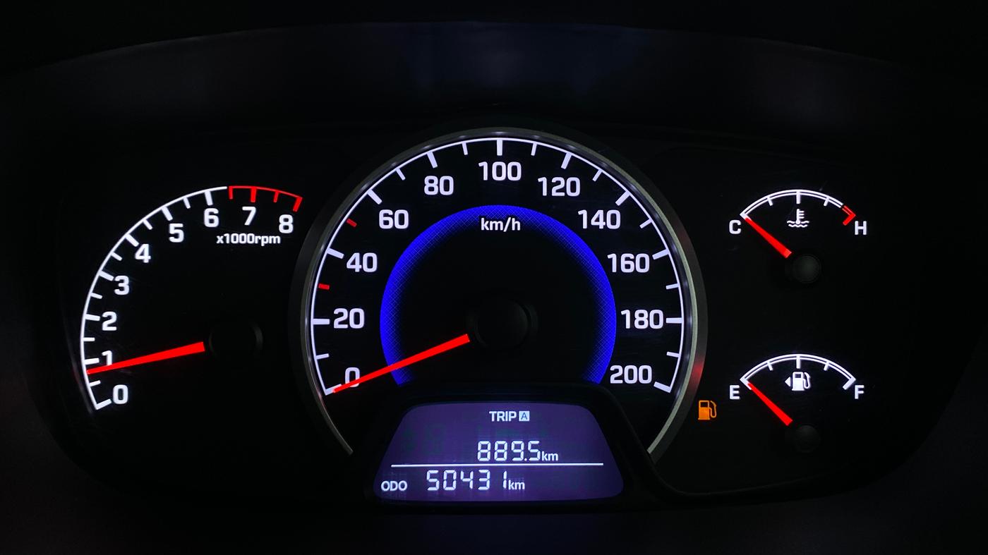 2018 Hyundai Grand i10 SPORTZ 1.2 KAPPA VTVT, Petrol, Manual, 50,399 km, Odometer Image