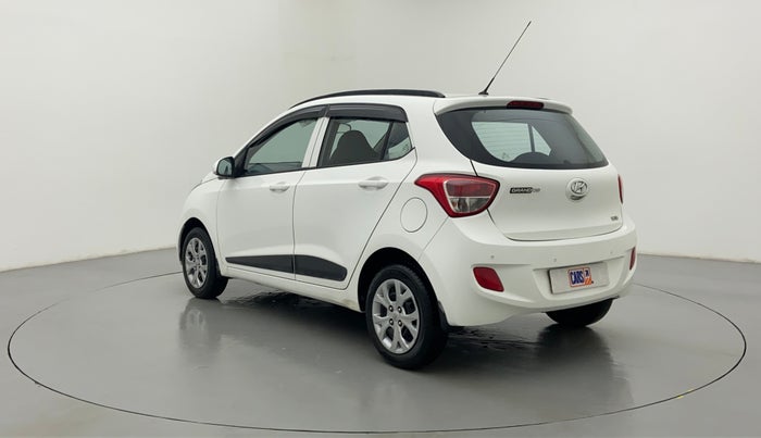 2015 Hyundai Grand i10 SPORTZ 1.2 KAPPA VTVT, Petrol, Manual, 13,675 km, Left Back Diagonal