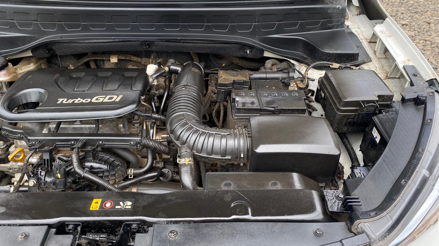 2023 KIA SONET HTX PLUS 1.0 IMT, Petrol, Manual, 65,615 km, Engine View - Left