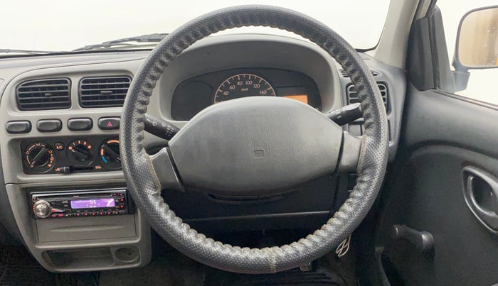 2010 Maruti Alto LXI, Petrol, Manual, 98,628 km, Steering Wheel Close Up
