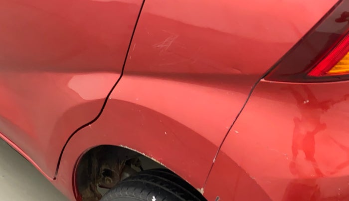 2017 Datsun Redi Go T (O), Petrol, Manual, 26,603 km, Left quarter panel - Minor scratches