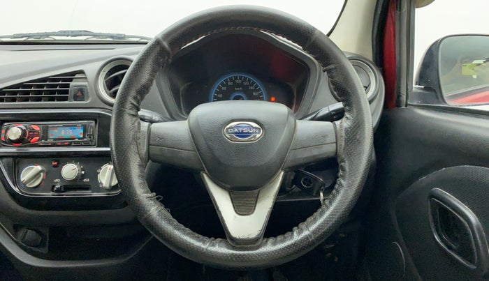 2017 Datsun Redi Go T (O), Petrol, Manual, 26,603 km, Steering Wheel Close Up