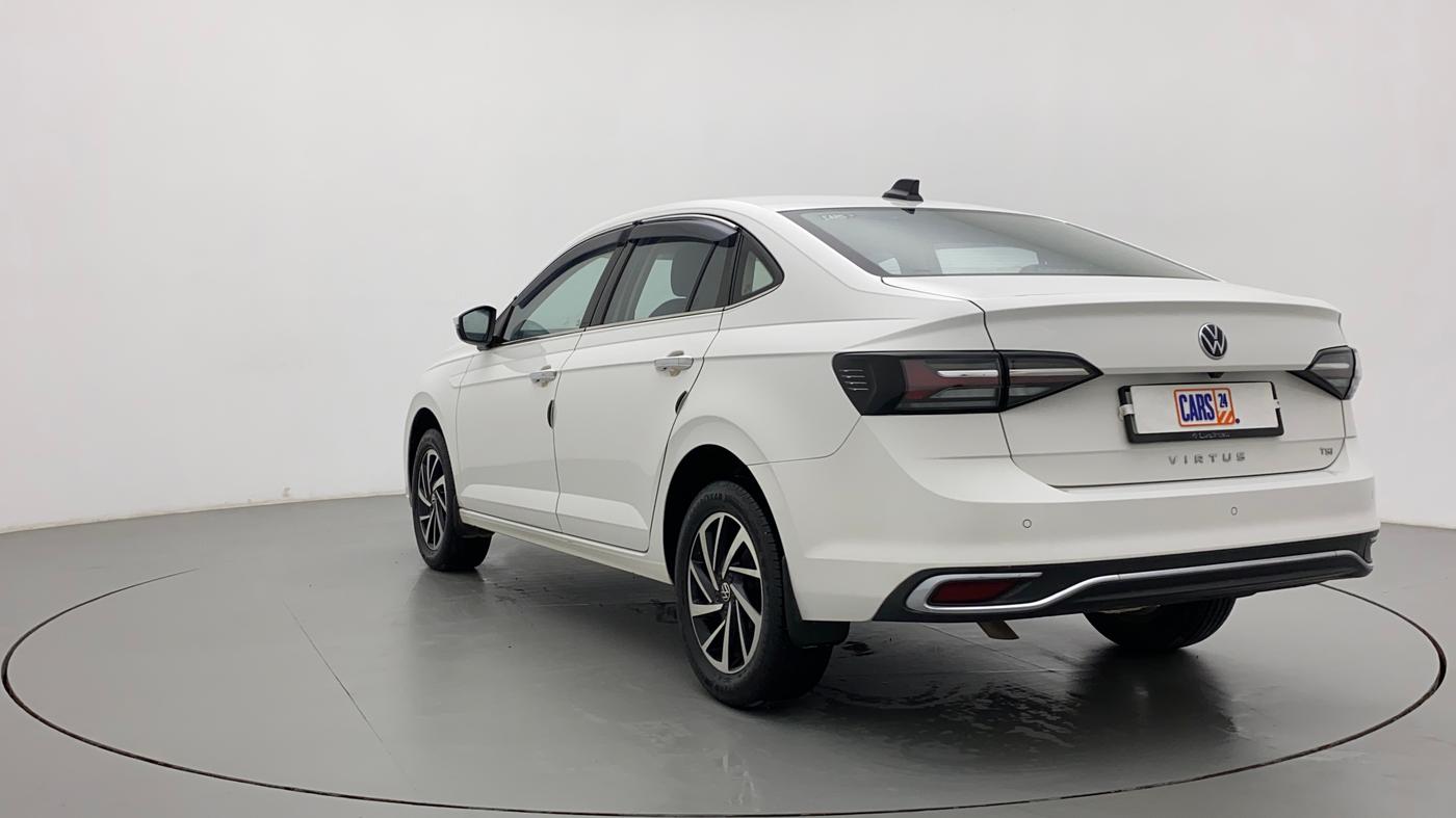 2022 Volkswagen VIRTUS TOPLINE TSI 1.0 MT, Petrol, Manual, 14,585 km, Left Back Diagonal