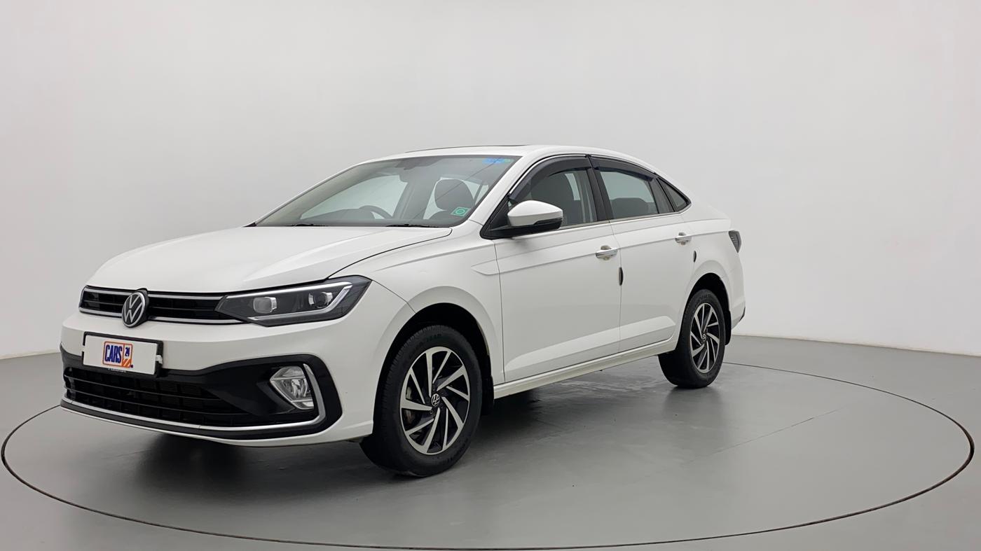 2022 Volkswagen VIRTUS TOPLINE TSI 1.0 MT, Petrol, Manual, 14,585 km, Left Front Diagonal