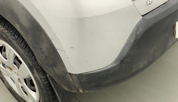 2018 Renault Kwid RXT 0.8, Petrol, Manual, 28,639 km, Rear bumper - Minor scratches