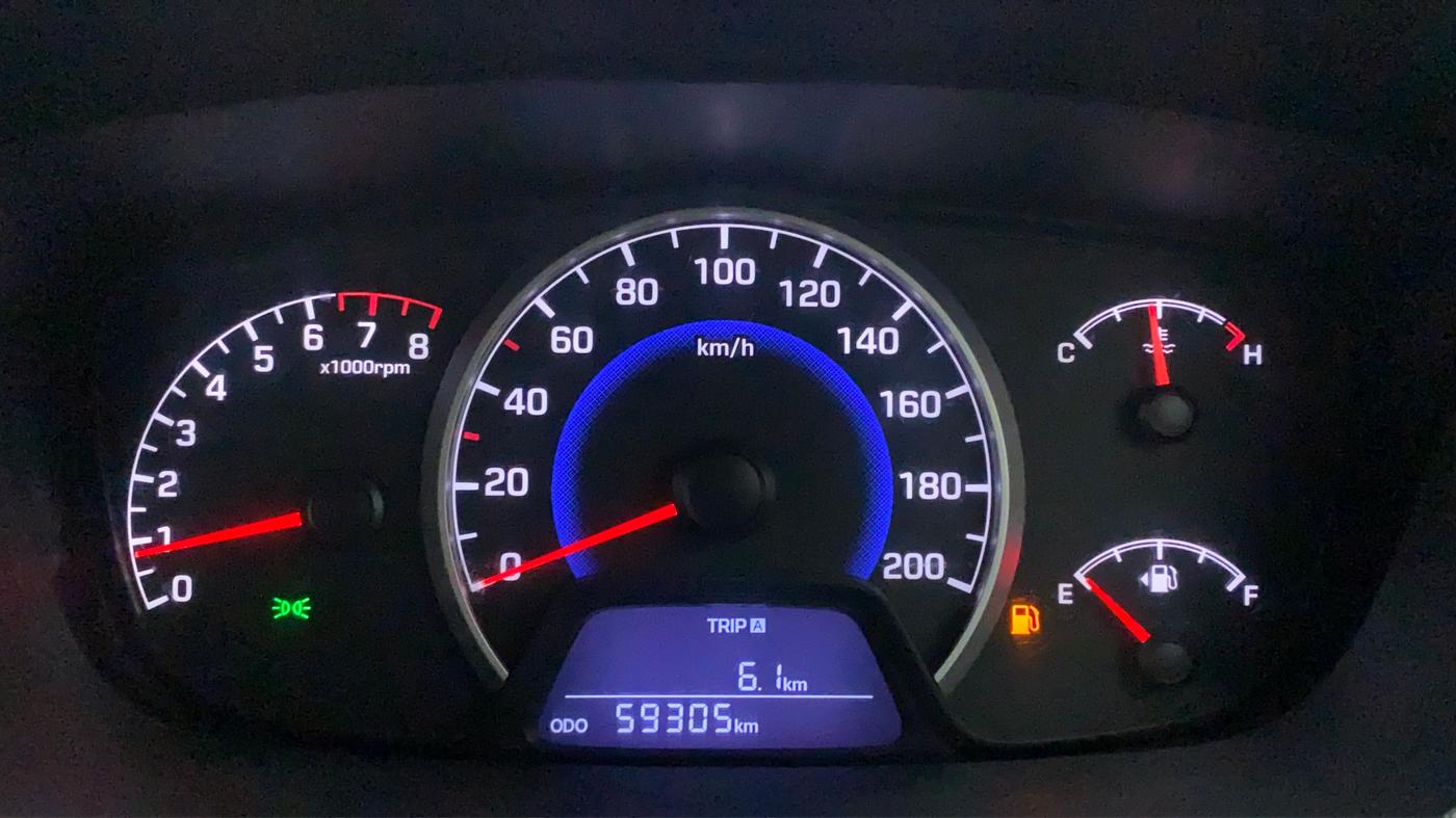 2018 Hyundai Grand i10 SPORTZ 1.2 KAPPA VTVT, Petrol, Manual, 59,392 km, Odometer Image