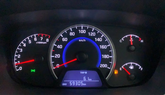 2018 Hyundai Grand i10 SPORTZ 1.2 KAPPA VTVT, Petrol, Manual, 59,392 km, Odometer Image