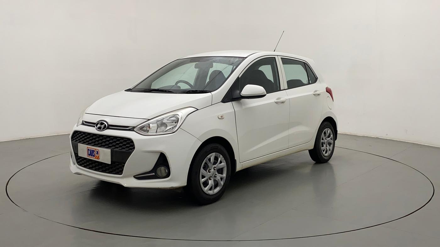 2018 Hyundai Grand i10 SPORTZ 1.2 KAPPA VTVT, Petrol, Manual, 59,392 km, Left Front Diagonal