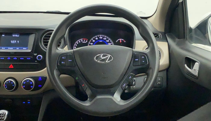 2018 Hyundai Grand i10 SPORTZ 1.2 KAPPA VTVT, Petrol, Manual, 59,392 km, Steering Wheel Close Up