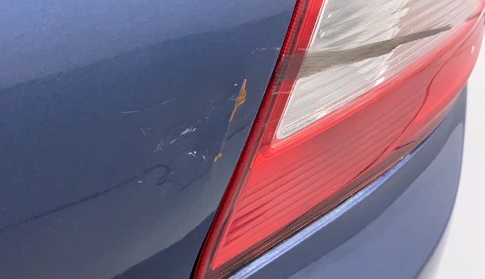 2017 Maruti Baleno ZETA CVT PETROL 1.2, Petrol, Automatic, 95,307 km, Dicky (Boot door) - Slightly rusted