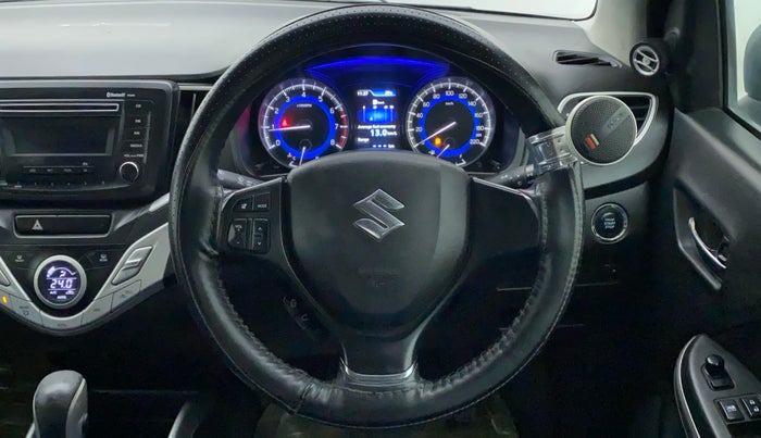 2017 Maruti Baleno ZETA CVT PETROL 1.2, Petrol, Automatic, 95,307 km, Steering Wheel Close Up