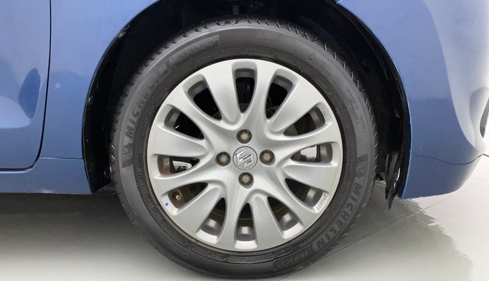 2017 Maruti Baleno ZETA CVT PETROL 1.2, Petrol, Automatic, 95,307 km, Right Front Wheel