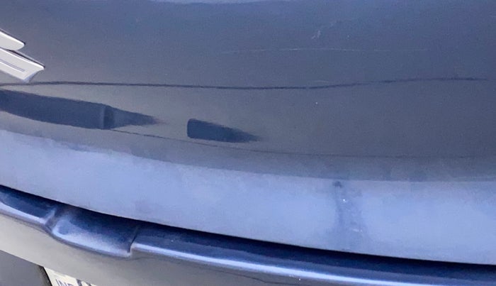 2017 Maruti Baleno ZETA CVT PETROL 1.2, Petrol, Automatic, 95,307 km, Dicky (Boot door) - Minor scratches