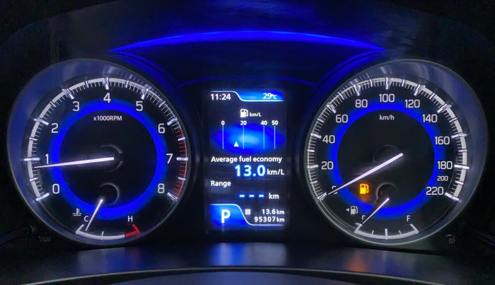2017 Maruti Baleno ZETA CVT PETROL 1.2, Petrol, Automatic, 95,307 km, Odometer Image