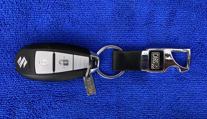 2018 Maruti Baleno ZETA CVT PETROL 1.2, Petrol, Automatic, 47,747 km, Key Close Up