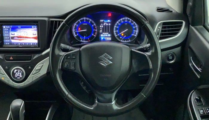 2018 Maruti Baleno ZETA CVT PETROL 1.2, Petrol, Automatic, 47,747 km, Steering Wheel Close Up