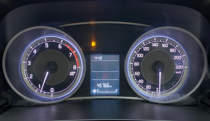 2020 Maruti Dzire VXI, Petrol, Manual, 45,809 km, Odometer Image