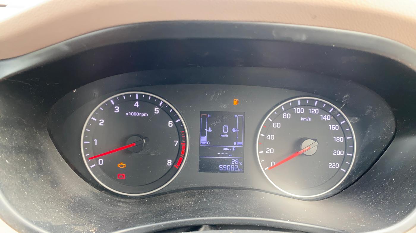 2020 Hyundai Elite i20 SPORTZ PLUS 1.2, Petrol, Manual, 59,058 km, Odometer Image