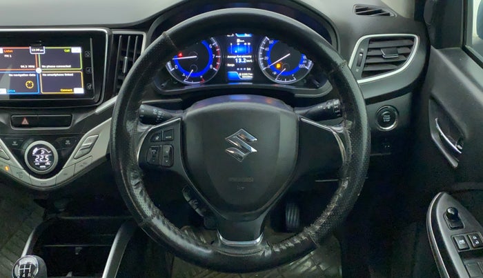 2016 Maruti Baleno ALPHA PETROL 1.2, Petrol, Manual, 53,420 km, Steering Wheel Close Up