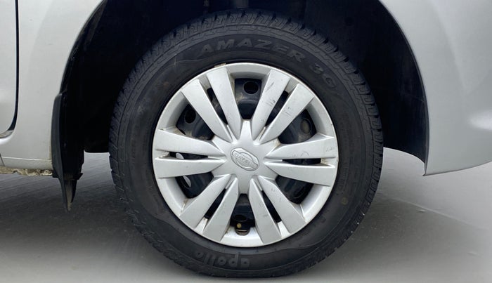 2018 Datsun Go Plus T, Petrol, Manual, 24,838 km, Right Front Wheel