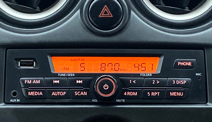 2018 Datsun Go Plus T, Petrol, Manual, 24,838 km, Infotainment System